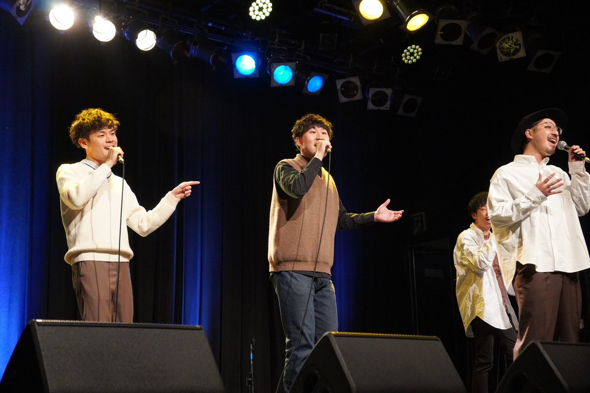 stovelounge2018's tweet photo. Stovy Sound vol.4 の模様を少しだけ公開！🎥トリを務めたUNLOCK!

#ハモサツ #ストラジ #サークルライブ　#札幌 #アカペラ #社会人アカペラサークル https://t.co/afhmolr73A