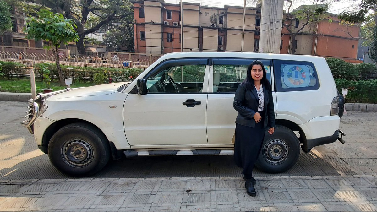 And my first time on a @UNDP car ✅️ Alhamdulillah. Maybe will reach there someday! #a2i #Youth #Motivation #Inspiration #CareerGoals #LifeGoals