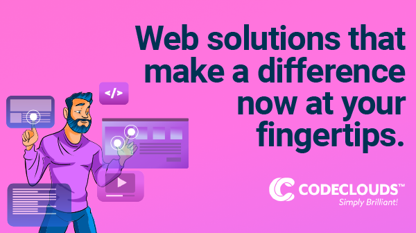 codeclouds's tweet image. We offer solutions for your online business at affordable, fixed monthly rates. Choose from our catalogue of experts and build the ideal team for your project, or have us do it for you!
Know more at - bit.ly/3HLUkVs
#WebDevelopmentSolutions #UIUXServices #CodeClouds