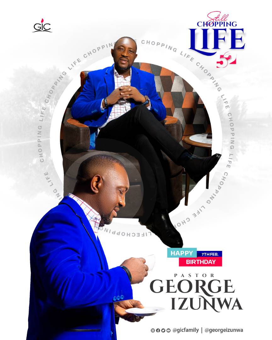 GICfamily's tweet photo. HURRAY!! it's our Papa's birthday. A life changer, the kingdom general, God's sent Man. 

"Even a dwarf son of an elephant, must be bigger than a goat".

We're happy to have you as our father. Happy birthday pastor @Georgeizunwa https://t.co/6AMQpj5i7S
