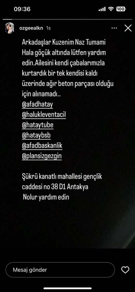 HsynAtanmis's tweet photo. @OguzhanUgur https://t.co/OU4AnOeCPC