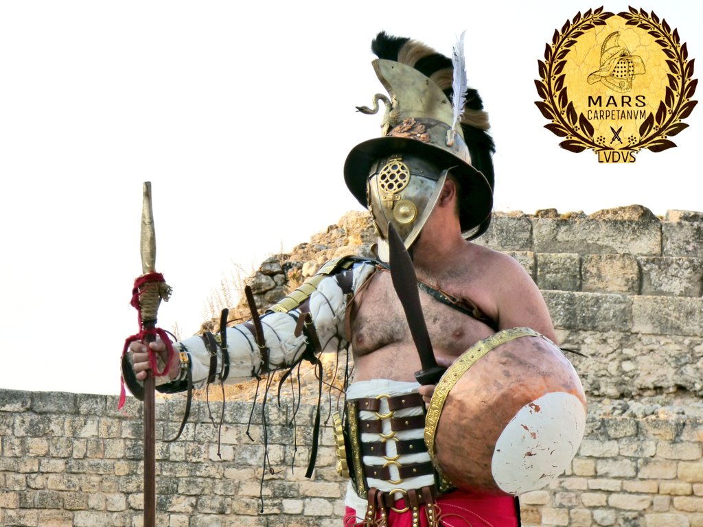 Un nuevo día, la promesa de una nueva victoria.

📷 III Jornadas Romanas Segobrigenses de #RecreaciónHistórica, Parque Arqueológico de #Segóbriga (Saelices, Cuenca).