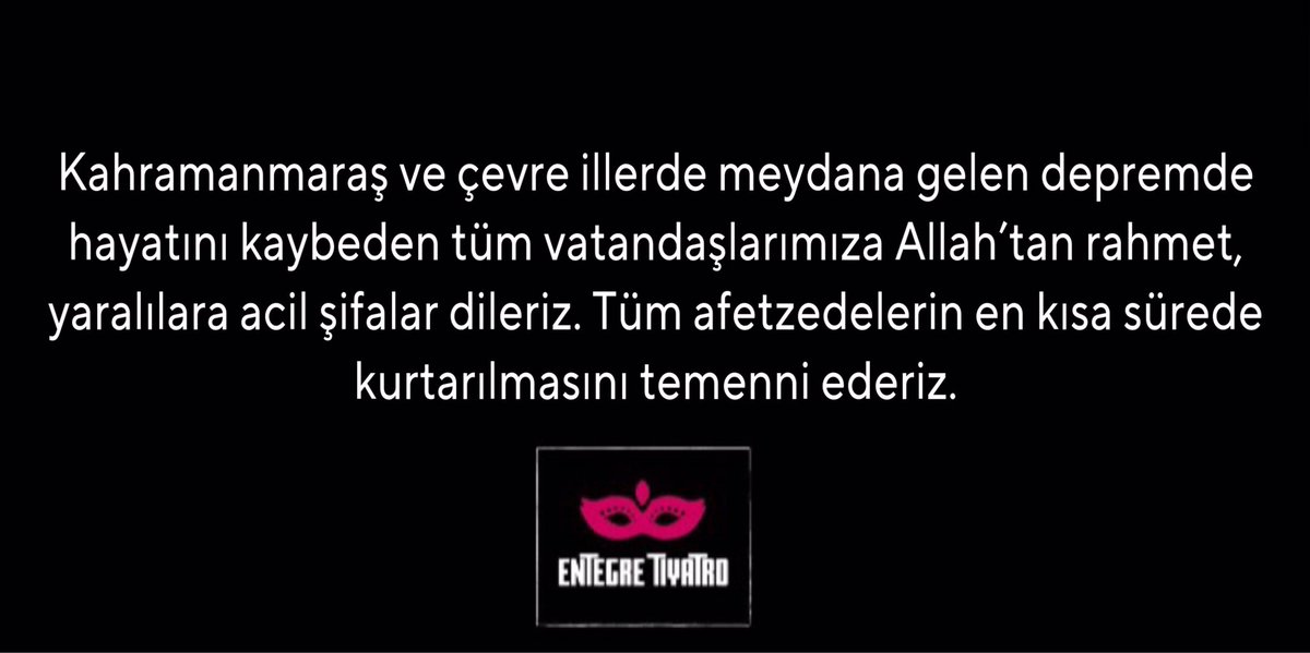 Entegre Tiyatro (@entegretiyatro) on Twitter photo 