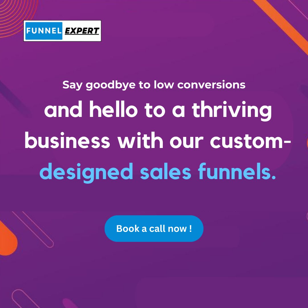 funnelexpert20's tweet image. Transform your sales process into a well-oiled machine with our top-notch funnel services. Increase conversions and skyrocket your success!
➡️Book A 1-on-1 Review &amp;amp; Strategy Call 👇👇
somya.flexifunnels.com/expert
  
#FunnelOptimization #FunnelMarketing #FunnelServices #Conversion