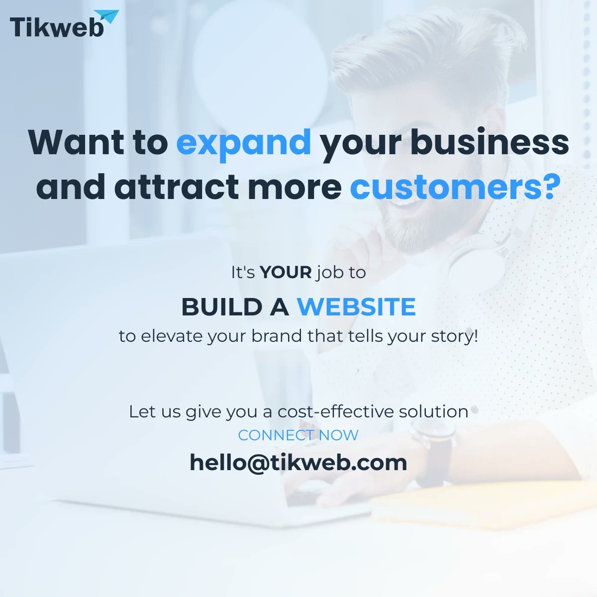 TikwebApS's tweet image. What if you had this new ______ feature on your website to get more customers? 🤔

Don&apos;t settle for a basic website. Act now by filling out the blank and let&apos;s turn your vision into reality. 

Contact us tikweb.com

#webdevelopment #outsourcing‍‍‍‍‍‍‍‍