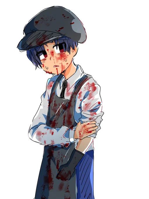 人間落書き 