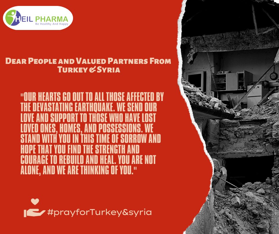 HeilPharma's tweet photo. Praying for Turkey &amp; Syria.. https://t.co/YagP9wsgml