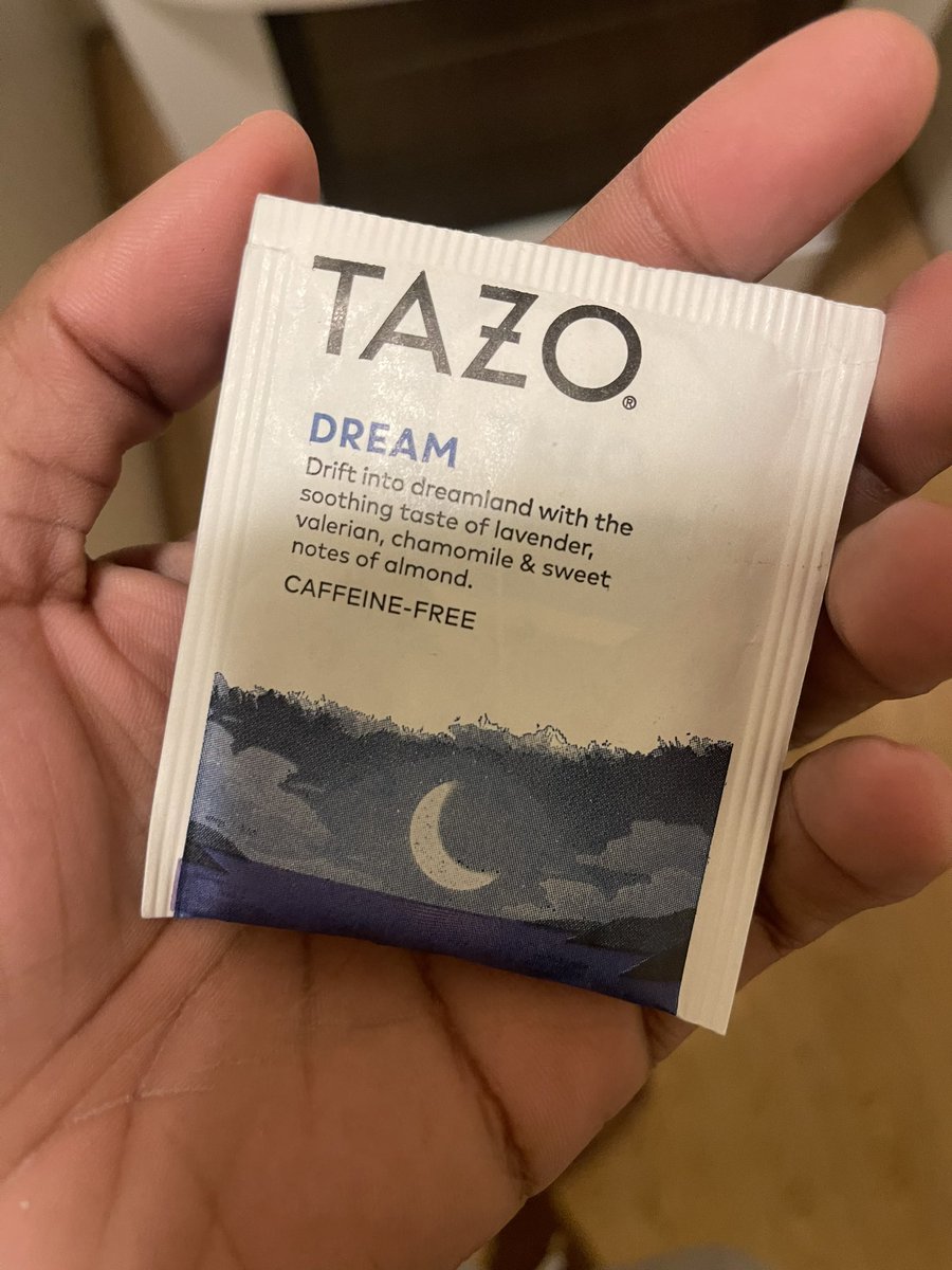 BBBrrrandonn's tweet photo. Really hoping this tea will help me sleep 😴 https://t.co/uWlsNp3Nkp