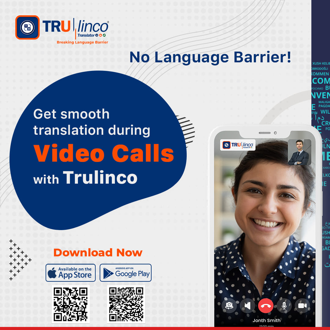 Trulincoapp's tweet photo. Enhance your business meeting call experience with Trulinco's superior video-calling quality.
Download the App Now - https://t.co/BOizS14Gdo
#officemeeting #businessmeeting #messagingapp #chattingapp #Chating #videocall #voicecall #translation #messaging #documenttranslator https://t.co/I1Hn7hpZI4