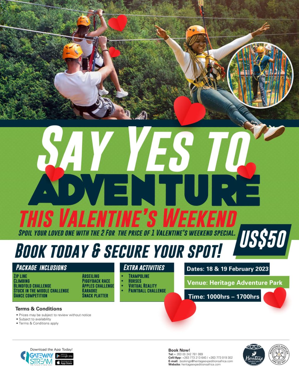 HeritageAfrica8's tweet photo. We are here to make your love life extra-ordinary. Only USD 50 for two!
Check-Out what's included.

Retweet and share: One lucky couple will win a free treat. https://t.co/vt2SMeFnjI