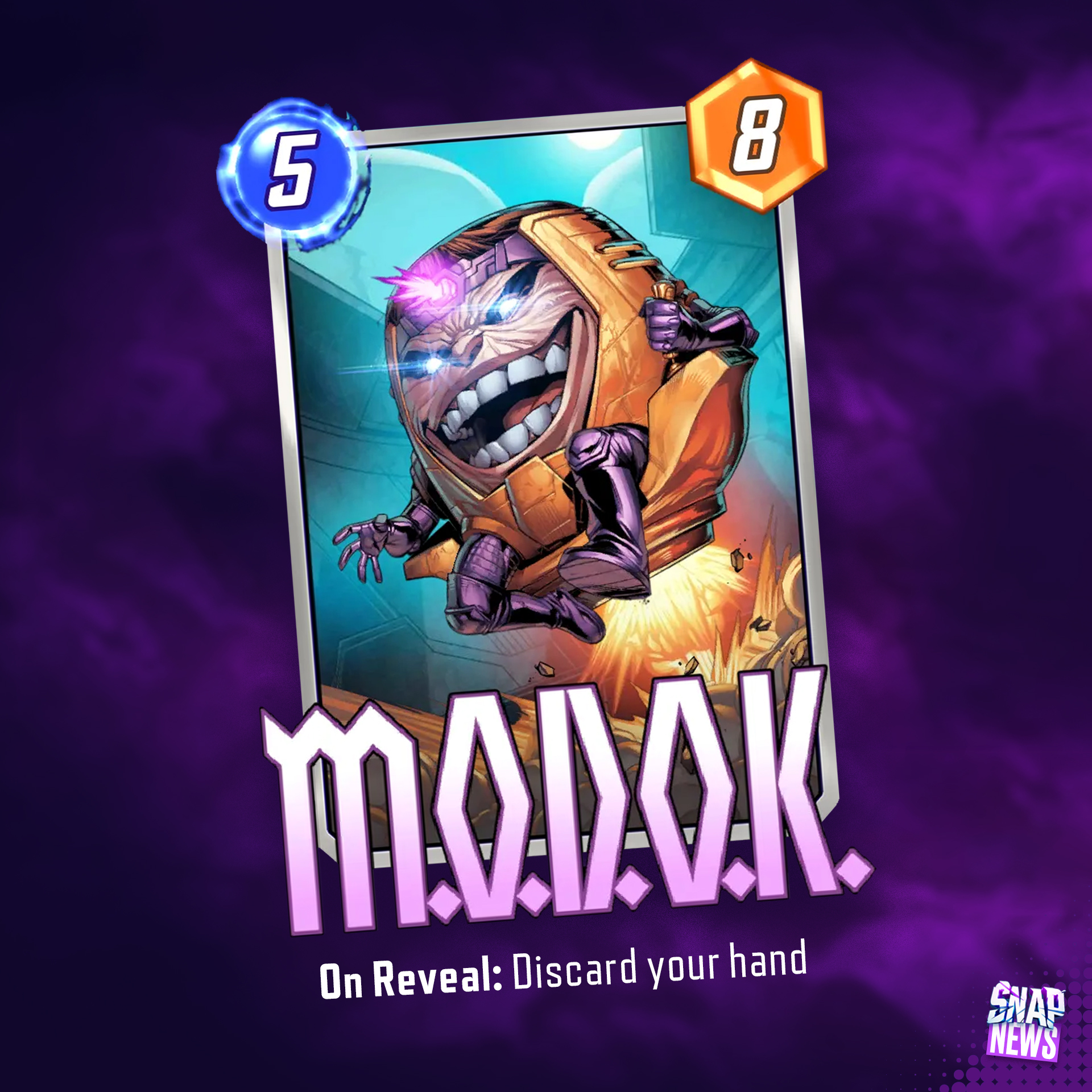 Modojo @ Shacknews Mobile Game of the Year 2022 - Marvel Snap