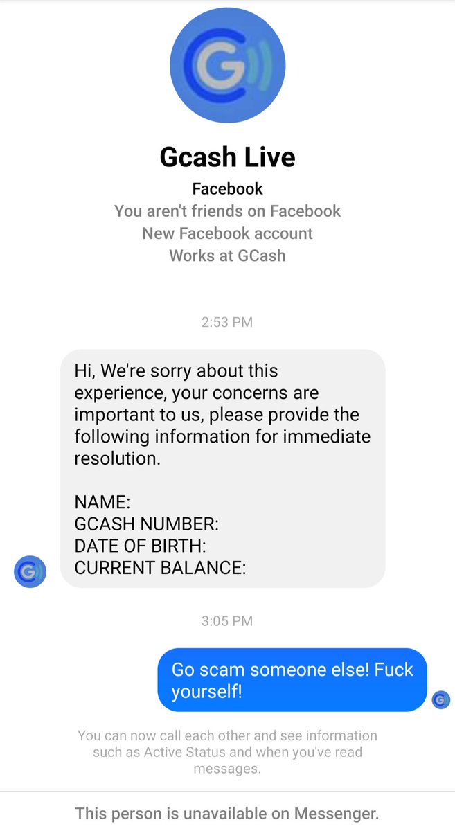 msjolinacruz's tweet photo. #Gcash #GcashScam

But please be mindful of these people who use your vulnerability in this situation. I'm having issue with @gcashofficial. My cash in balance is not reflected, I don't know how this guy fella got my number but they'll surely know someone from inside huh https://t.co/kqeTuYwzgX