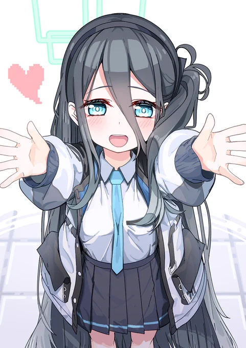 アリスに抱きつかれて心がポカポカした #ブルアカ (5/100) 