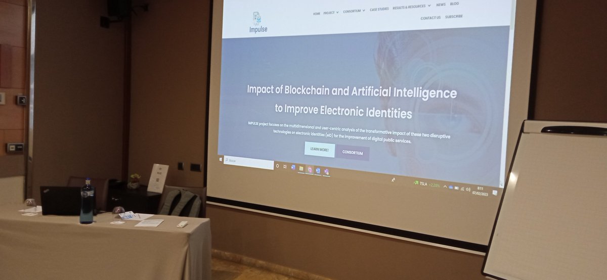 Impulse_EU's tweet image. 📢📢3, 2, 1 starting our f2f meeting in #Madrid. Nice to meet you all @Gradiant @UniLUT @LePoleTES @AarhusKommune @ertzaintzaEJGV @gijon #Peshtera @reykjavik @unioncamere @infocamere @CyberethicsLab @AliceBiometrics @FraunhoferISI @tree_RD @InfoCert_it @DIN_Norm #eID #H2020