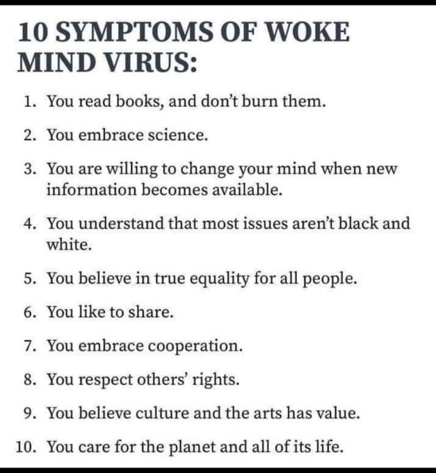 TeahCartel's tweet photo. I am always aware of, and extremely attentive to, important facts and issues, especially regarding racial and social justice. Equality is important to a healthy society.

I am woke. https://t.co/vPbPMb5vTK
