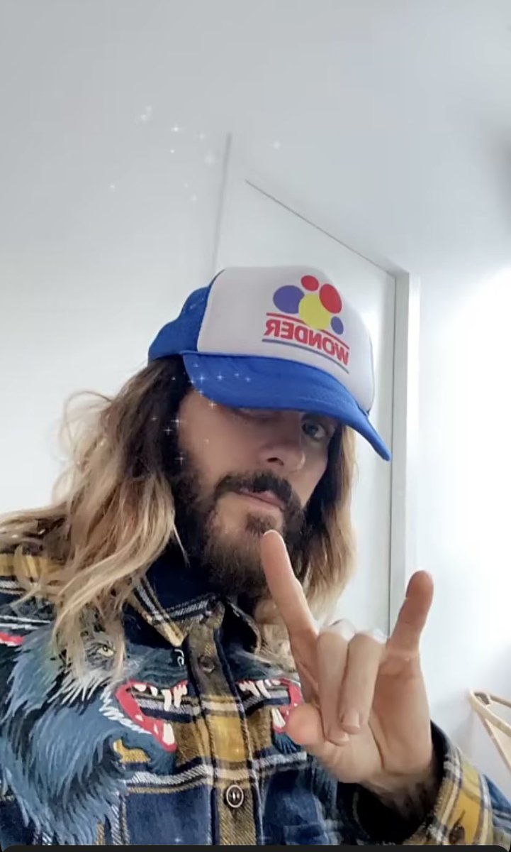 1992bEly's tweet photo. Jared’s IG stories #JaredLeto #socute https://t.co/5R7QRPT9UM
