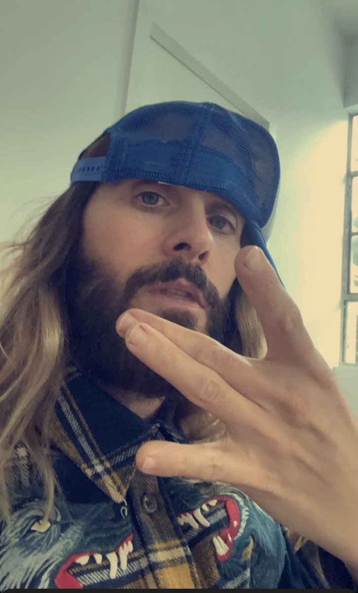 1992bEly's tweet photo. Jared’s IG stories #JaredLeto #socute https://t.co/5R7QRPT9UM