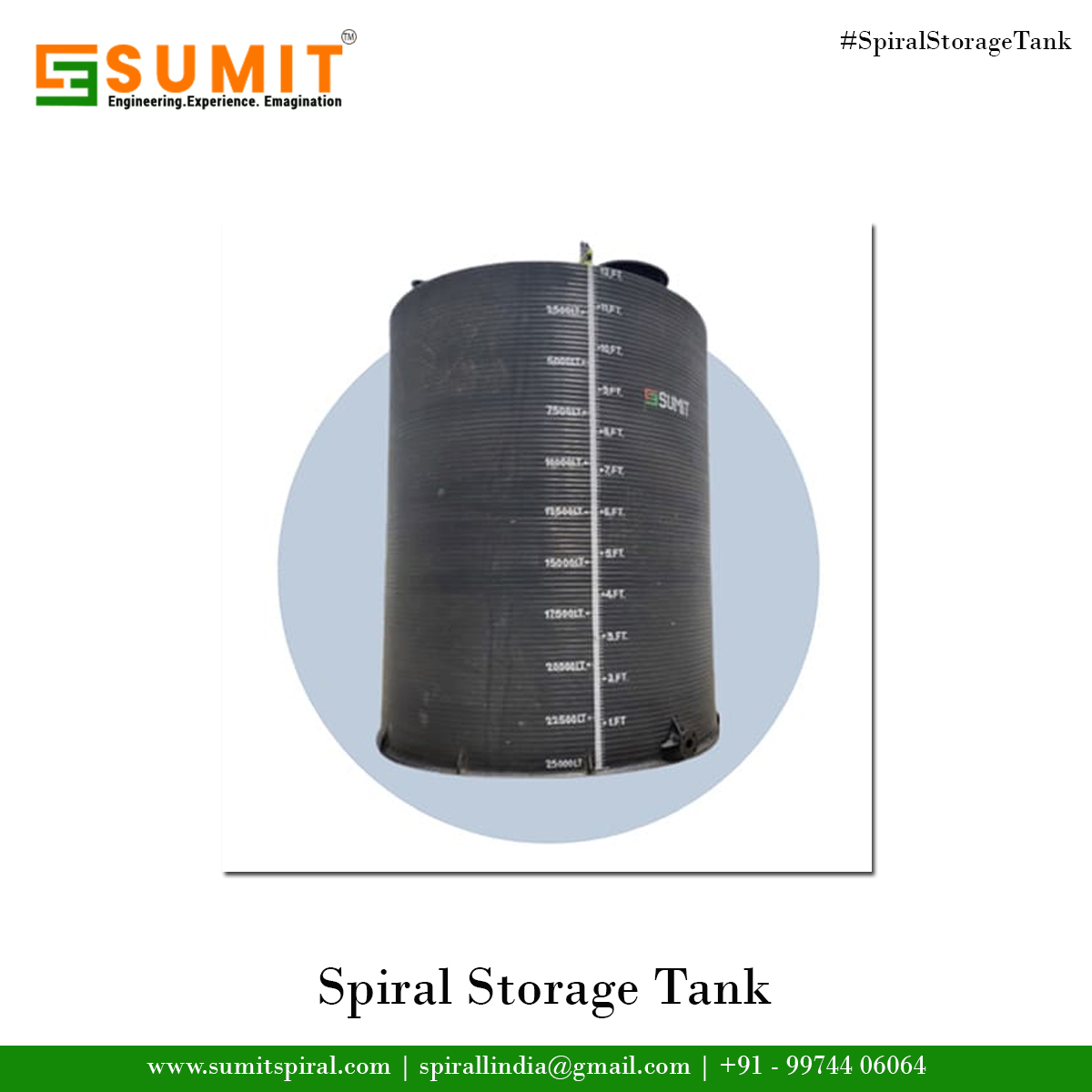 ChemicalTank's tweet photo. No.1 Manufacturer of Spiral Storage Tank, PP Square Tanks, HDPE Pickling Tank Exporter in India, Kuwait, Qatar, Oman.  https://t.co/1RHfw0hoes
#SpiralStorageTank #Manufacturer #India https://t.co/2swQvmifOC