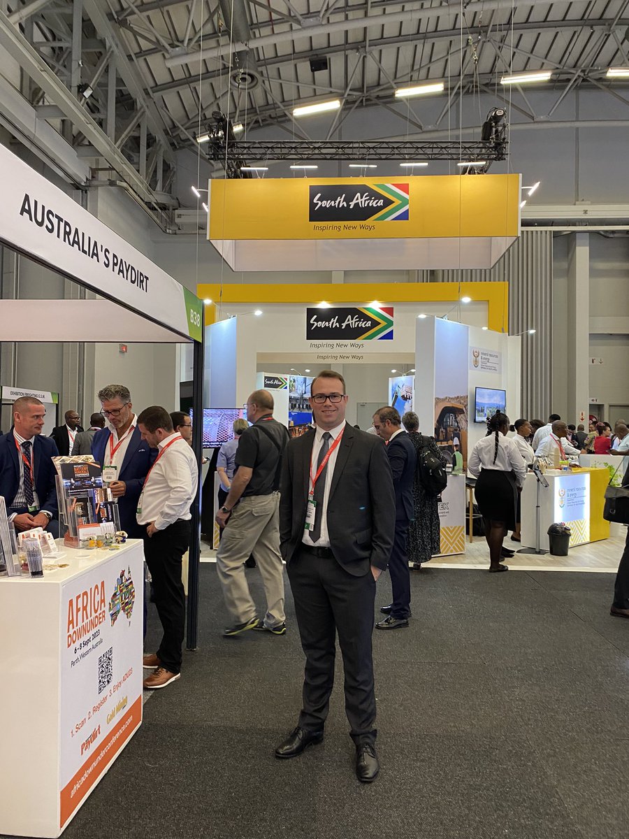 Paydirt_Media's tweet photo. A busy first day for the Paydirt team at Investing in African Mining Indaba 🇿🇦
We’re back to do it all again this morning at booth B38.
If we haven’t seen you already, please come and find our more about our exciting conference programme for 2023!
#paydirtontour #indaba23 https://t.co/ia4xFrOwy8