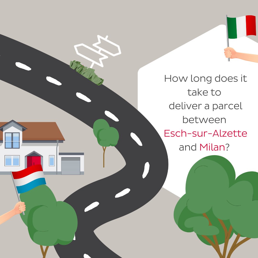 Geopost_news's tweet photo. ๐ฑ๐บ๐๐ฎ๐น
Does one of your customers need to send the wedding gift she bought on your site abroad?
Find out how long it would take from Esch-sur-Alzette to Milan: https://t.co/rmGKA6cWbe | #DPDClassic https://t.co/CN9aRcJlPS