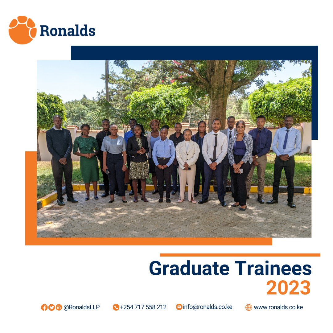 Ronalds_LLP's tweet image. We are excited to welcome our newest cohort of talented graduate trainees to the team! Their diverse backgrounds, innovative ideas, and boundless potential make them a valuable asset to our team.
#GraduateTraineeProgram #FutureLeaders #InvestingInTalent #TalentAcquisition