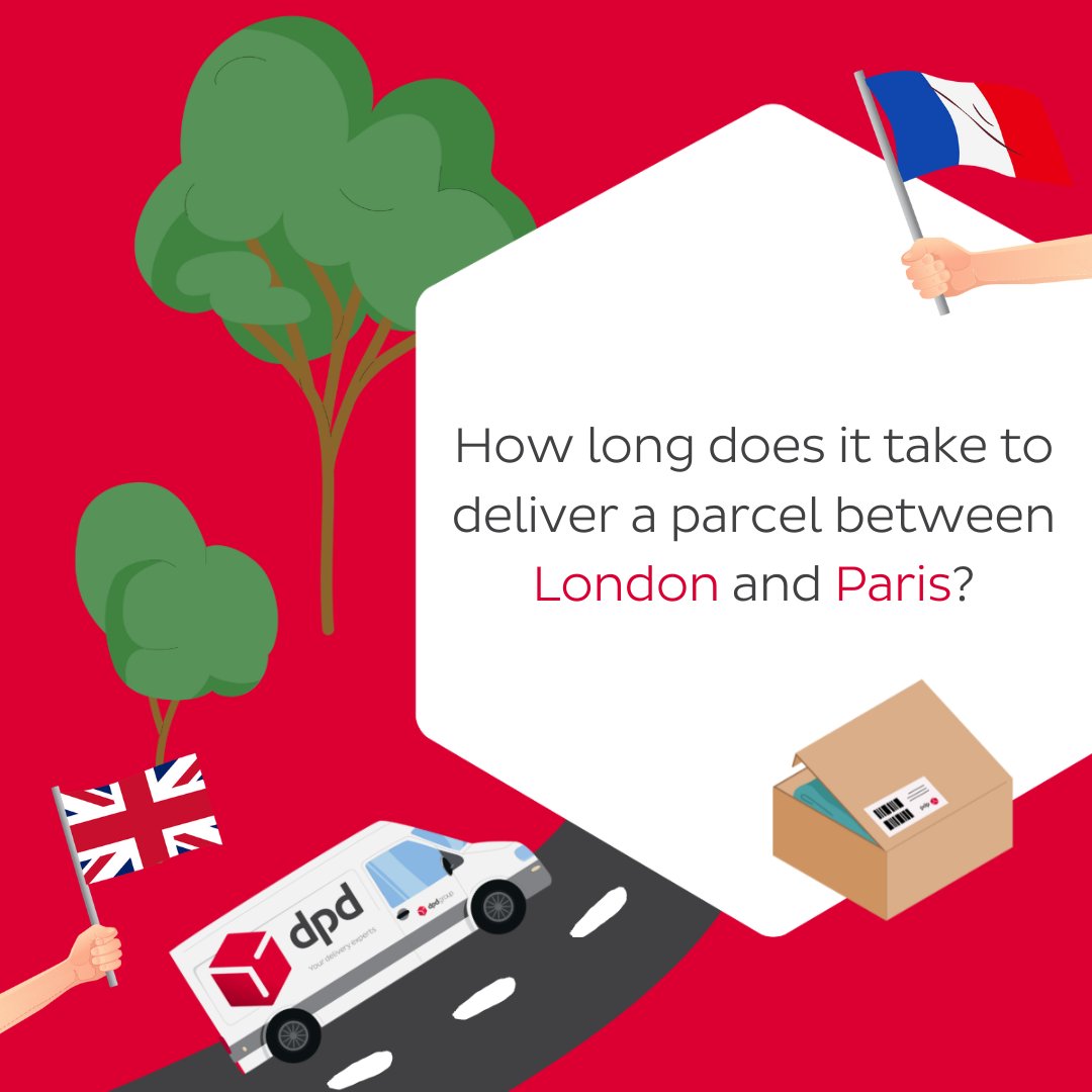 Geopost_news's tweet photo. ๐ฌ๐ง ๐ ๐ซ๐ท
Are you wondering how long it would take to send your customerโs parcel from London to Paris?
Hit the link here to find out with our calculator: https://t.co/rmGKA6du0M | #DPDClassic https://t.co/IwbpsI9N4p
