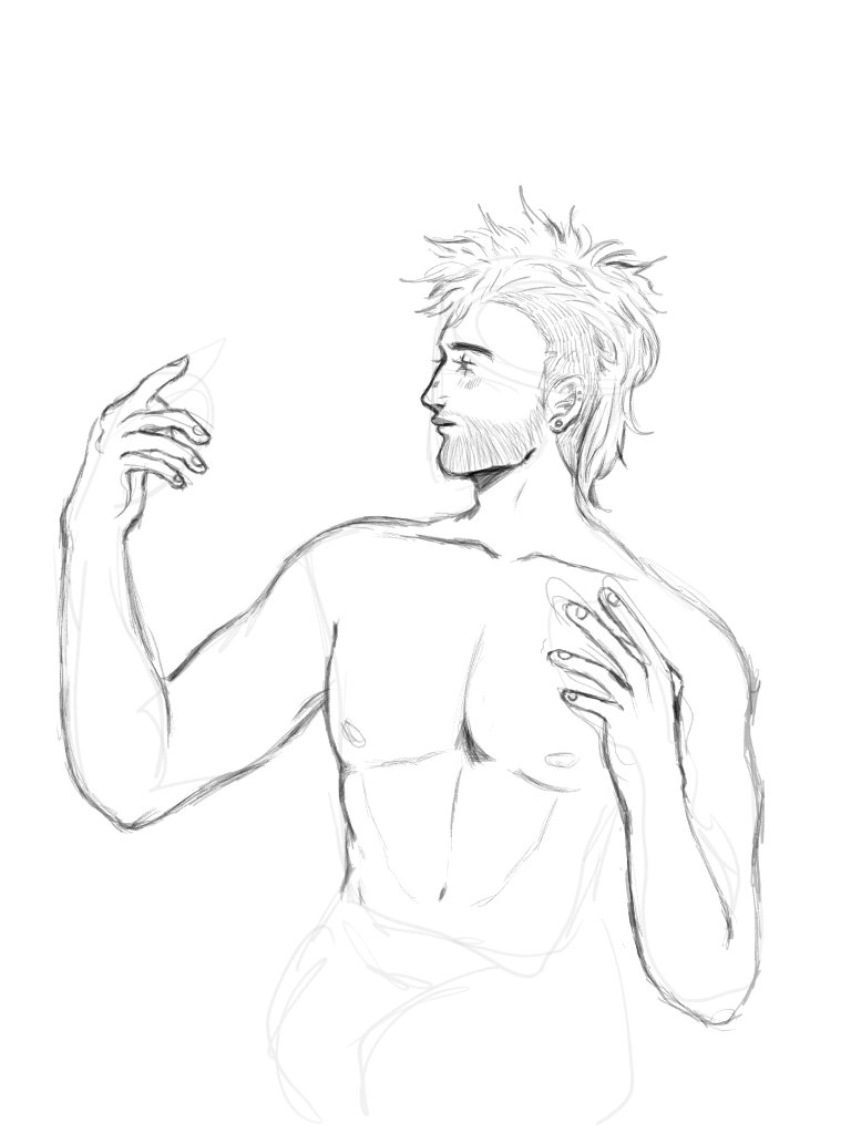 pandechorizo's tweet image. Un wip, no sabía q dibujar asiq solo busque referencias y así #webos