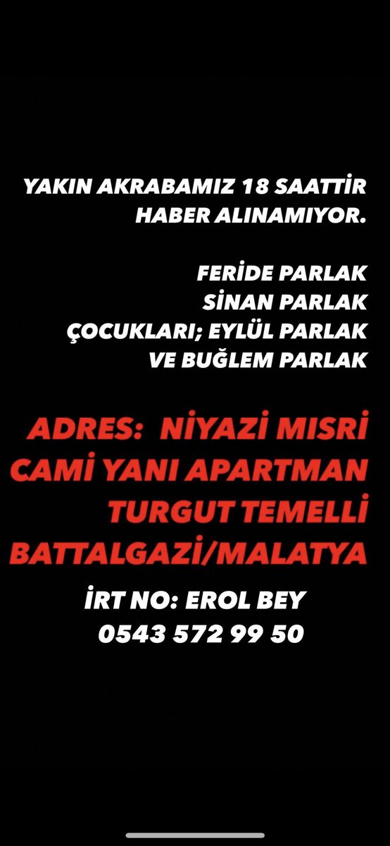 <a href="/yagosabuncuoglu/">Yağız Sabuncuoğlu</a> 28 saat oldu artık sesleri gelmiyor 😫😫 LÜTFEN LÜTFEN