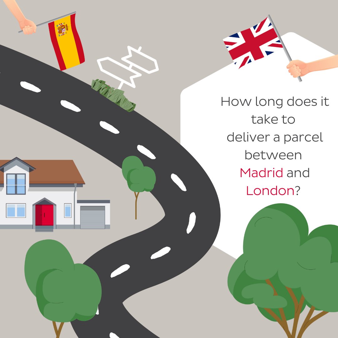 Geopost_news's tweet photo. ๐ช๐ธ๐๐ฌ๐ง
Getting more order requests to deliver abroad?
Check out how long those parcels will take to get picked up from Madrid and delivered to London!
Our calculator shares it all: https://t.co/rmGKA6du0M | #DPDClassic https://t.co/hzLC1EocrD