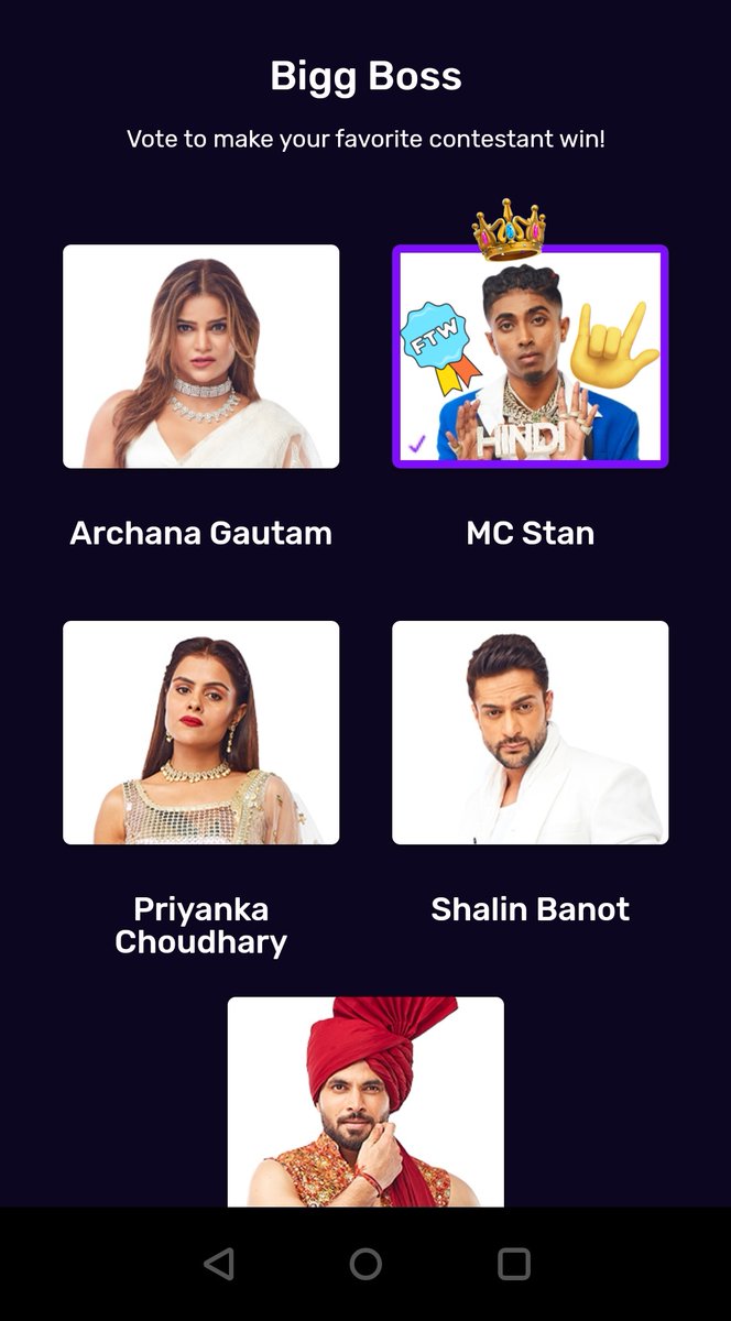 Ash16690742's tweet photo. #BiggBoss16
Mandali Trophy liye bina wapas mat ana!

VIJAYI BHAVA!
#MCStan
#ShivThakare 
@ColorsTV 
@VootSelect https://t.co/QTiJeIkw8w