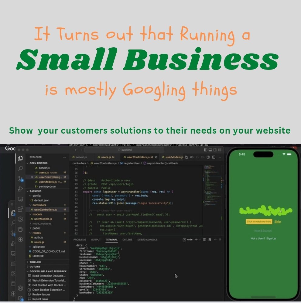 afeez20's tweet image. #smallbusiness and #smallbusinessowner are #googler and use #google as their #toolkit
 #california #socal

please #support my #locallyowned #mobileapp #dev. We #connect your #business with your #customers through your #website #seo #agencylife #digitalmarketingagency #chatgpt