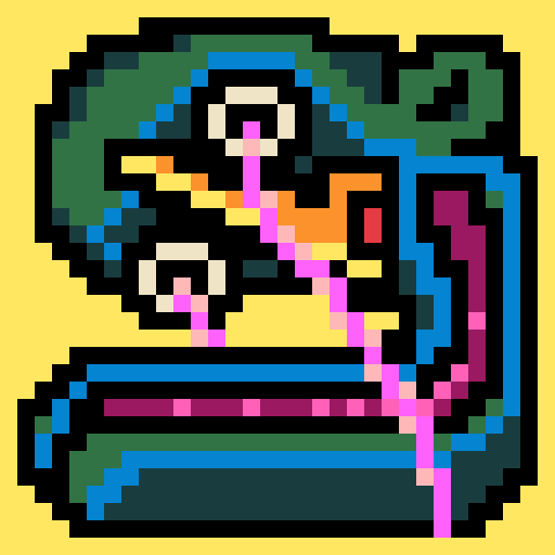 sajidwajids's tweet photo. venting molten strawberry icecream from my eyes.
#piepie #NFT #Upcomingnft #8bitart #pfpNFT #pfpproject #venting #MentalHealthAwareness #expressionism #handmade #oneofone #whitenoise https://t.co/aKDhPSIK9F