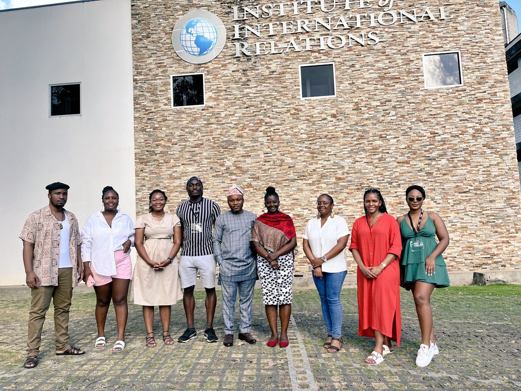 ujipatc's tweet photo. Kudos to the @ujipatc's team visit to the @UWI_StAugustine in partnership with the Institute for Global Africa Affairs (IGAA) Flagship between the University of Johannesburg @go2uj, and the University of West Indies @UWI_StAugustine #kudos #team #ipatc #throughthelens https://t.co/d7ApMNewih