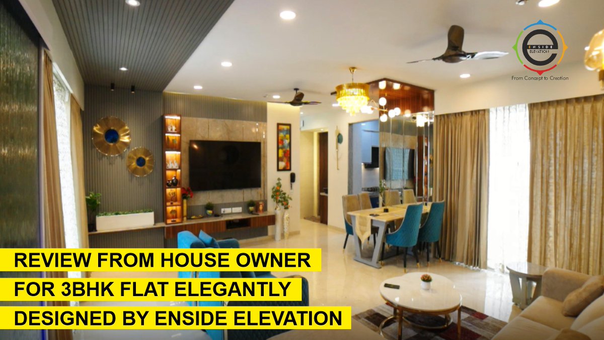 EnsideElevation's tweet photo. House Tour of 3BHK flat beautifully designed by Enside Elevation
Watch More: https://t.co/eRIHRa706N

#bestinteriordesigner #ensideelvation #topinterior #bestinterior #designhouse https://t.co/PsZub5bz05
