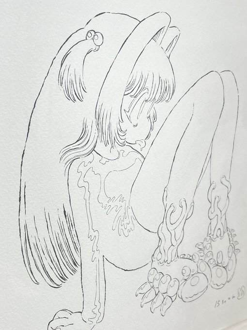 ICHIGOちゃんの展示いてきた
線がかなりいいのでオススメです 