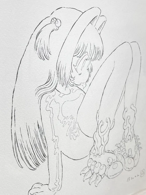 ICHIGOちゃんの展示いてきた
線がかなりいいのでオススメです 
