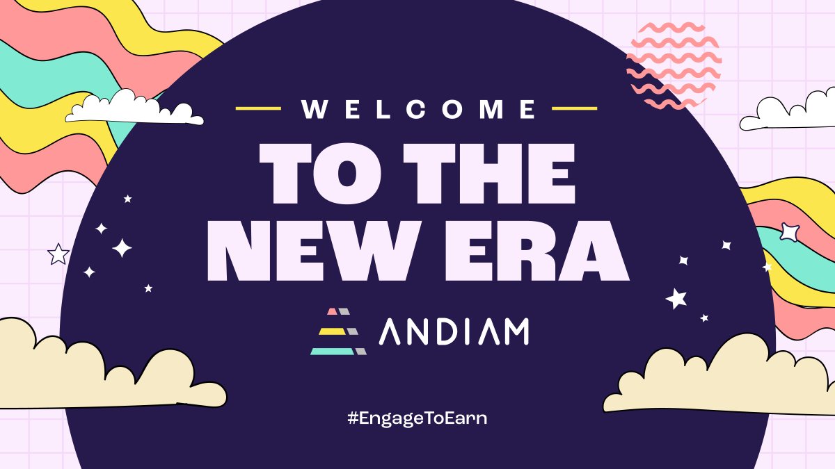 andiamofficial's tweet photo. Get ready to be the MVP of your own story with #Andiam! Make your dreams come true and become the star of your show!🌟

#EngageToEarn and turn your passions into profits💰 #BossLife https://t.co/yP09DzHCJY