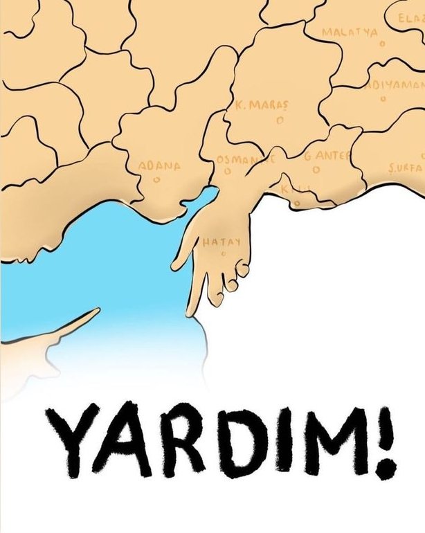 #TurkeyEarthquake #PrayForTurkey  #deprem #Turkey #hatayyardimbekliyor 
Turkey has declared a fourth level alert state. The "level 4" alarm condition includes an international call for help. For those of you around the world reading this message. PRAY TO GOD