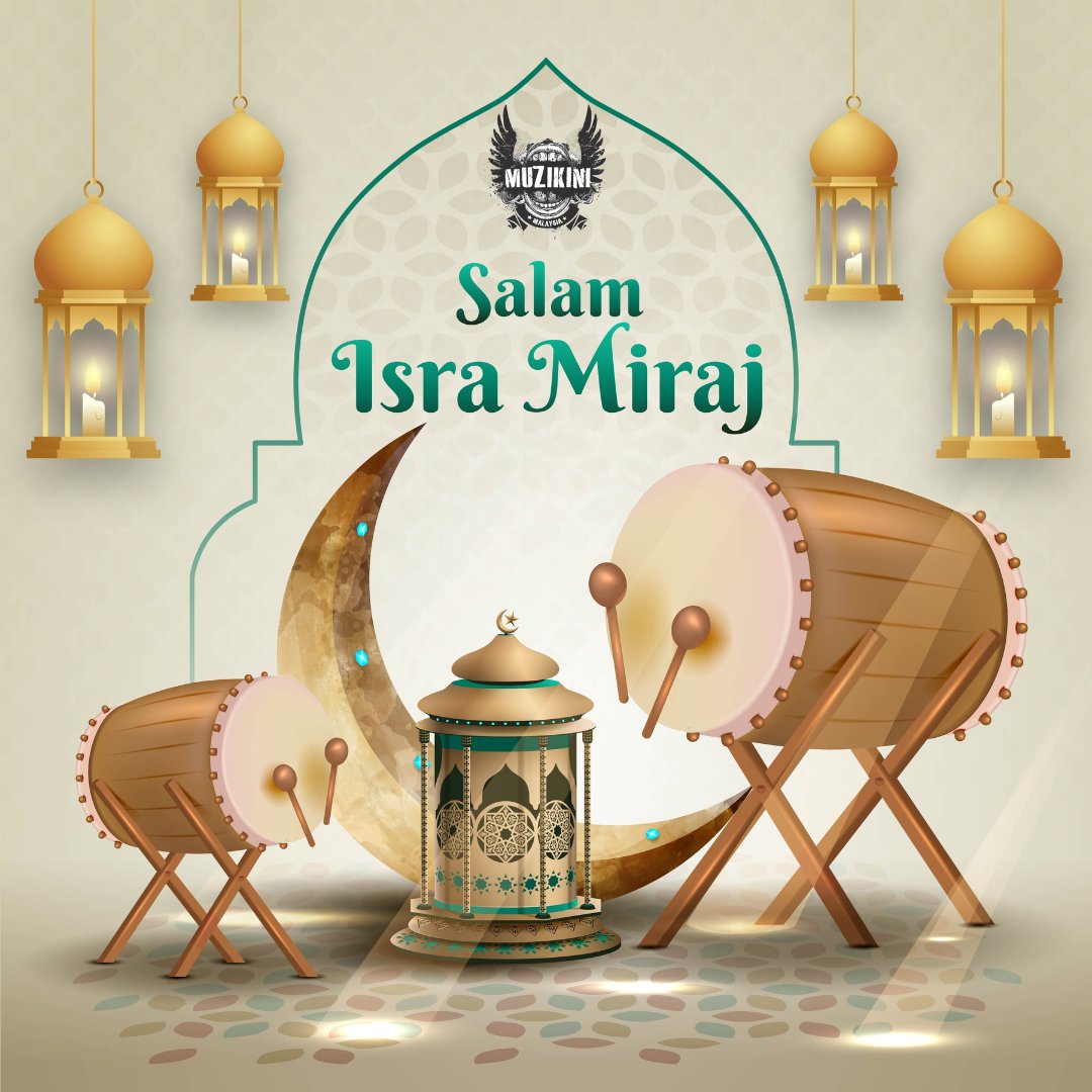Selamat memperingati Israk Mikraj Nabi SAW 1444H. Semoga umat muslim dapat mengenang perjalanan suci Nabi Muhammad SAW agar dapat menjadi teladan dalam kehidupan. 

#Muzikini #israkmikraj #nabimuhammadsaw #sirahnabi #peristiwaisrakmikraj #Islam #Rasulullah #Islamic #Malaysia
