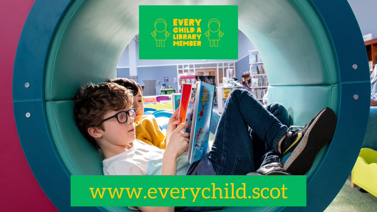 Libraries are safe & trusted spaces where children can develop a lifelong love of reading 📚

Start your child's reading journey today by signing up for a library card with your local library service.  

👉 everychild.scot

#ScottishLibraries
