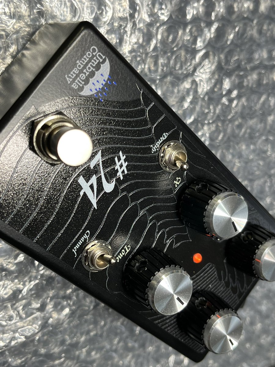 部品確保！復活の第一弾を検品中！まもなく！
#ペダル
#エフェクター
#Distortion
#overdrive
#歪
#黒歪
#UmbrellaCompany 
#24