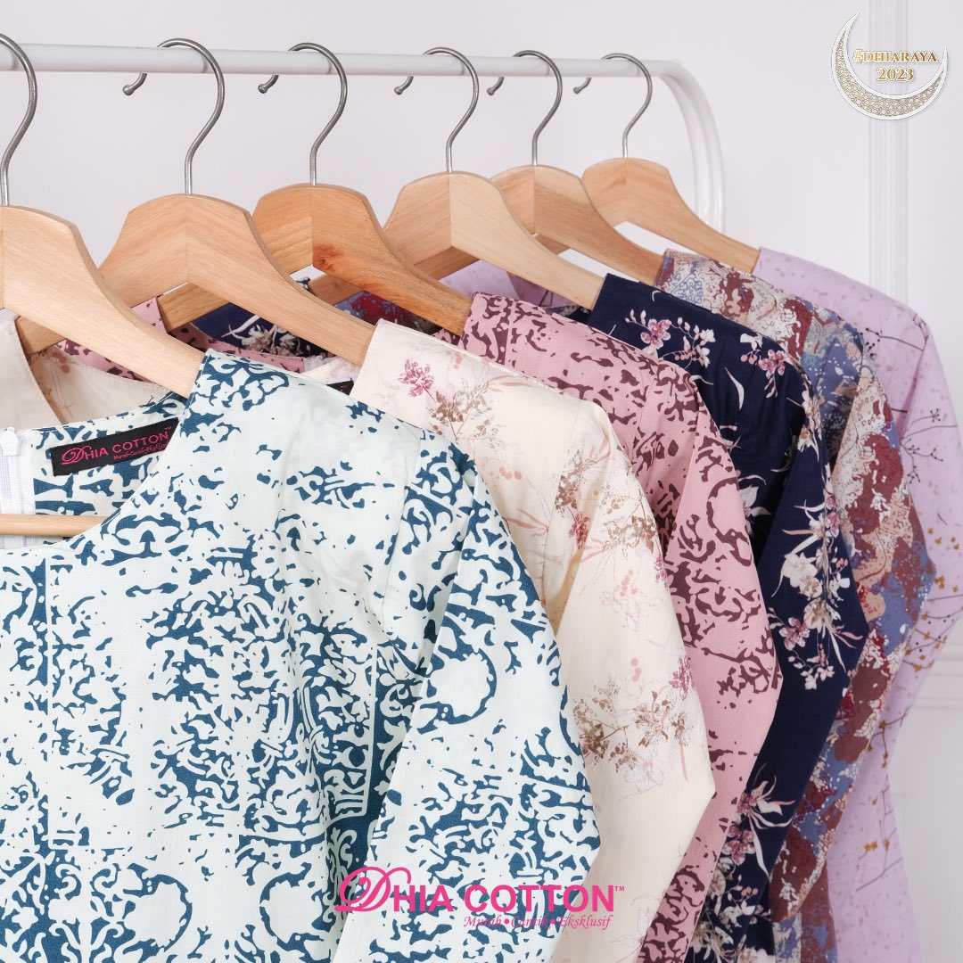 Baju kurung cotton corak comel macam ni will always be in my heart 😍

📌 RM59 only