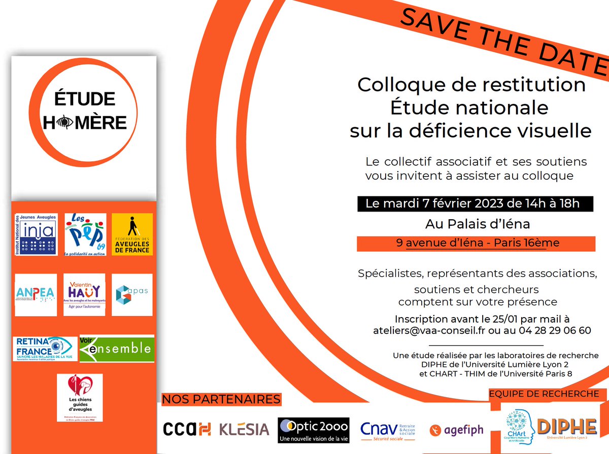 Malgré la grève, le Colloque de restitution de l’Étude Homère réalisée par le <a href="/LabDiphe/">Laboratoire DIPHE</a> <a href="/univ_lyon2/">Université Lumière Lyon 2</a>  et le lab CHART -THIM Univ Paris 8 et le collectif associatif sur la DV aura bien lieu aujourd'hui en mode hybride ! Pour <a href="/LabDiphe/">Laboratoire DIPHE</a>  Caroline Pigeon <a href="/nbaltenneck/">Nicolas Baltenneck</a> <a href="/AnnaRGaliano/">Anna Rita Galiano</a>