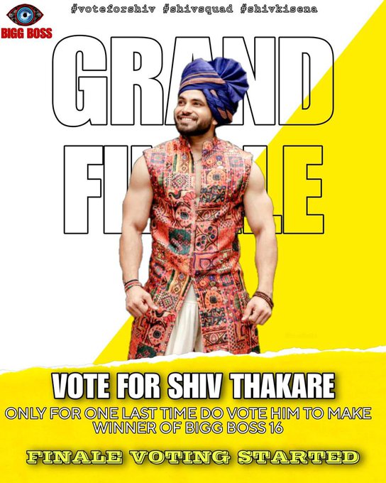 Læsbarhed Jonglere Embankment Bigg Boss 16 Finale How To Vote For Shiv Thakare Prince Narula Rannvijay  Singha Nikhil Chinapa Support - Filmibeat