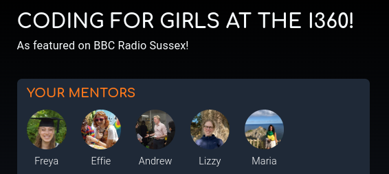 FreyaRJohnson's tweet image. Especially looking forward to the #girls into #coding #workshop this #halfterm with @GeniusBrighton, inviting girls and young non-binary people aged 9+ to hack #Minecraft using #pythonprogramming
Details here: mailchi.mp/308c1932c532/h…