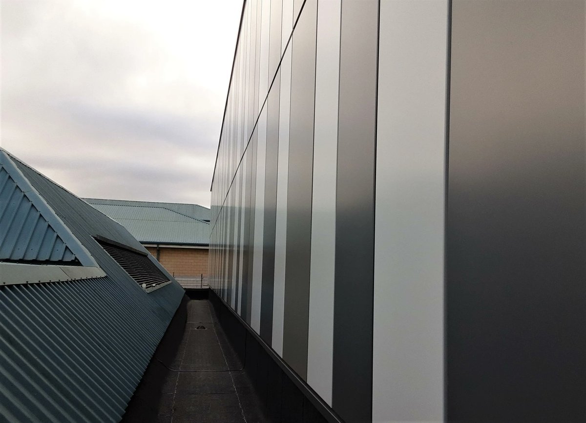MarriottandSons's tweet image. RT  A great shot of the junction between new and existing at Aintree Hospital A&amp;amp;E Extension, where we are working for Tilbury Douglas. #aintreehospital #IKO #Sotech #t…