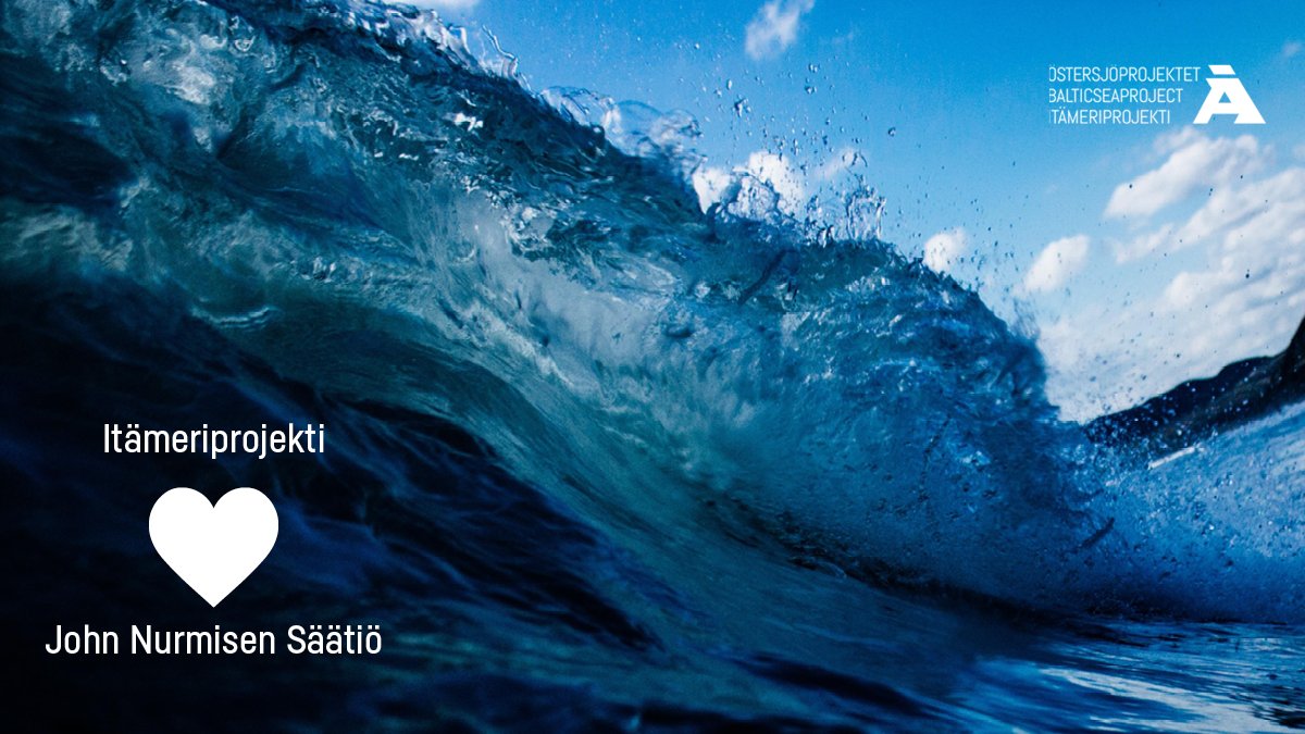"Itämeriprojektin rahoituksella on suuri merkitys säätiöllemme. Teemme Itämeren suojelutyötä, ylläpidämme merikulttuurihankkeita ja viestimme Itämerestä”, sanoo <a href="/jnurmisensaatio/">John Nurmisen Säätiö</a>:n viestintäpäällikkö Johanna Suni. 

JNS on Itämeriprojektin pitkäaikainen yhteistyökumppani. #itämeri