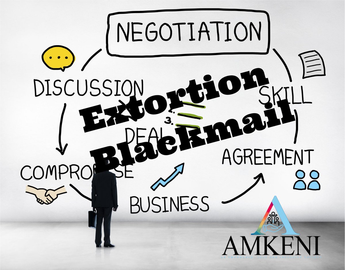 Amkeni_Org's tweet image. #Extortion

#endextortion
