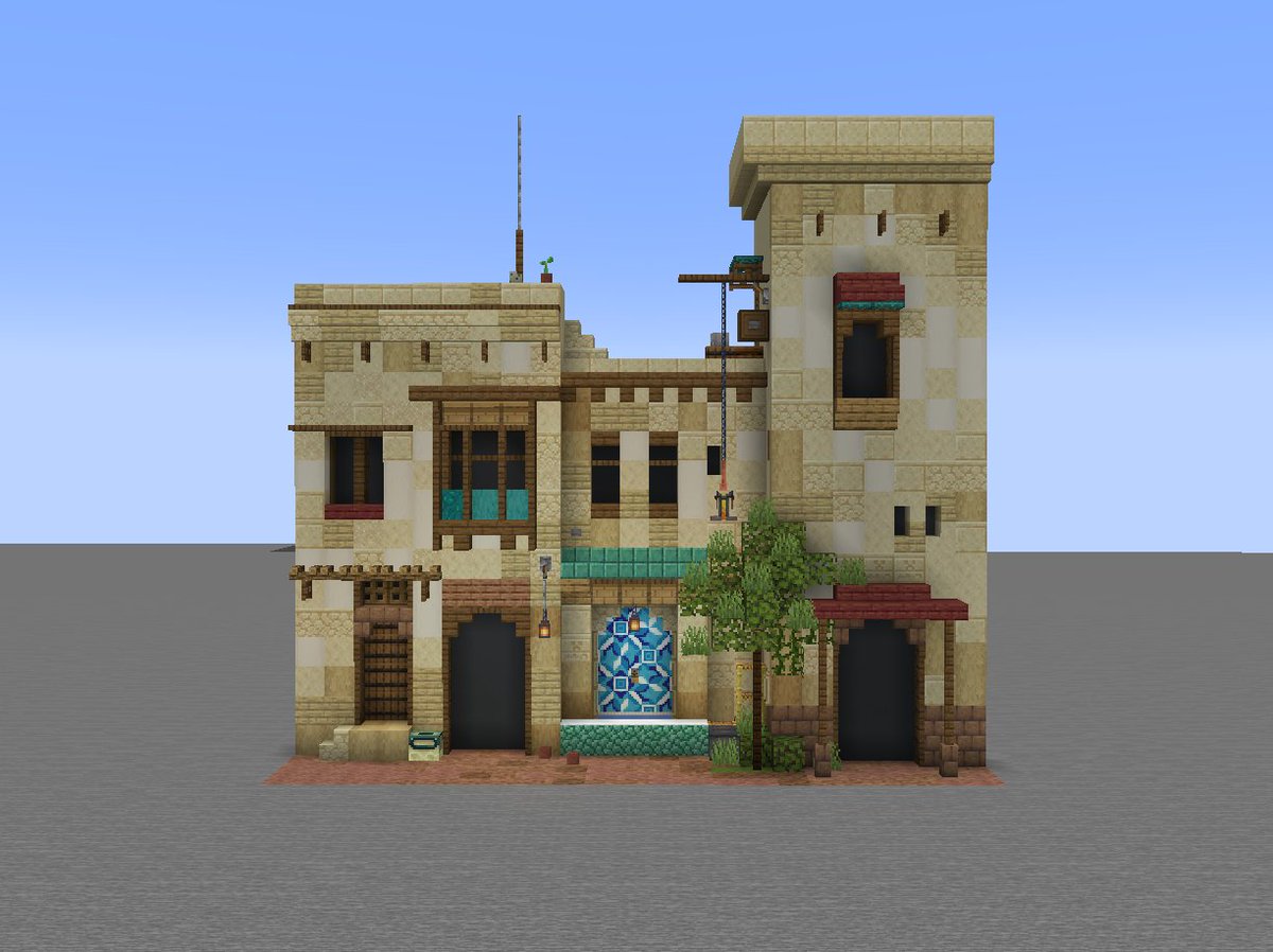 バニラ建築
千夜一夜
#Minecraft