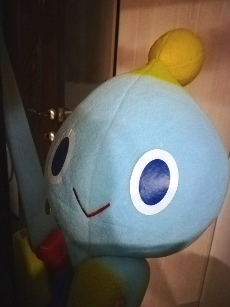 Memory_san's tweet photo. I was told that chao from SADX can be beaten and even killed. It's just awful!😱
That's why I took this photo. It reads "Chao will return and will take revenge"

#SonicTheHedgehog #Sonic #Sonicadventure #sonicplush #sonicchao https://t.co/EarghHUFEc